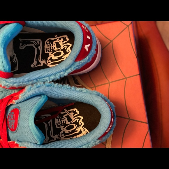 Shoes Custom Spiderman Dunk Lows Air Reaper By Soleboy Sz 11 Poshmark